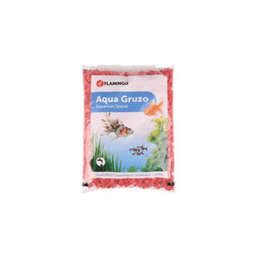 Flamingo Neon Red Aquarium Fish Gravel 1kg - Petworld