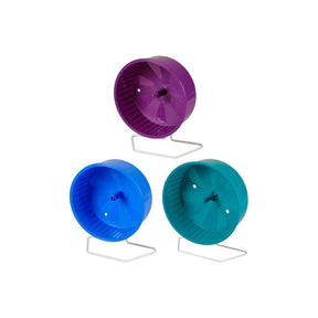 Flamingo Running Wheel Wacky Plastic M Diameter Small Animal Toy 20cm - Petworld