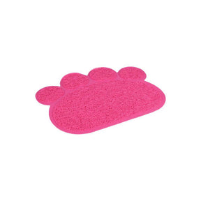 Flamingo Pitou Fuchsia Cats Litter Tray Mat (30x40cm) - Petworld