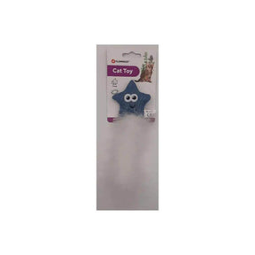 Flamingo Medy Cat Toy Star Blue 19cm - Petworld