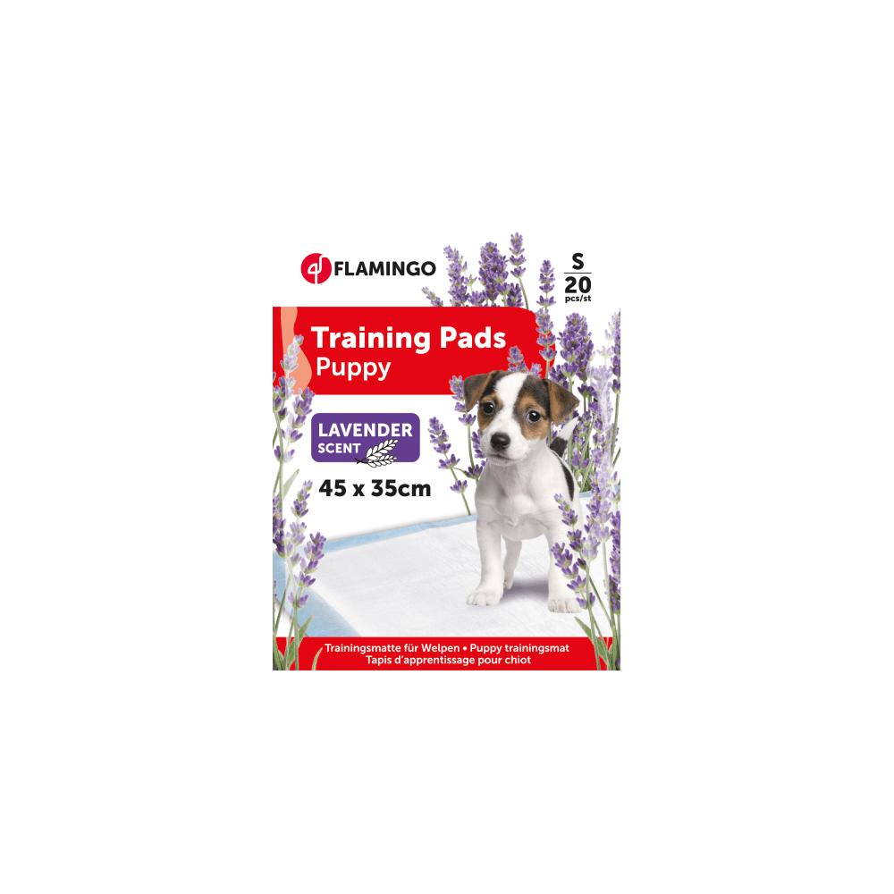 Flamingo Pady Small  20Pcs Lavender Dog Training Pads 45x35cm