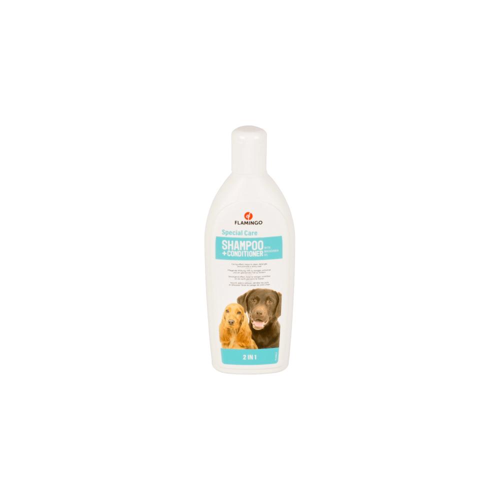 Flamingo Dog Shampoo+Conditioner 2 In 1 300ml