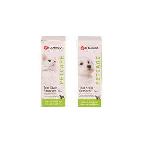 Flamingo Petcare Tear Stain Remover Dog Grooming 50ml - Petworld