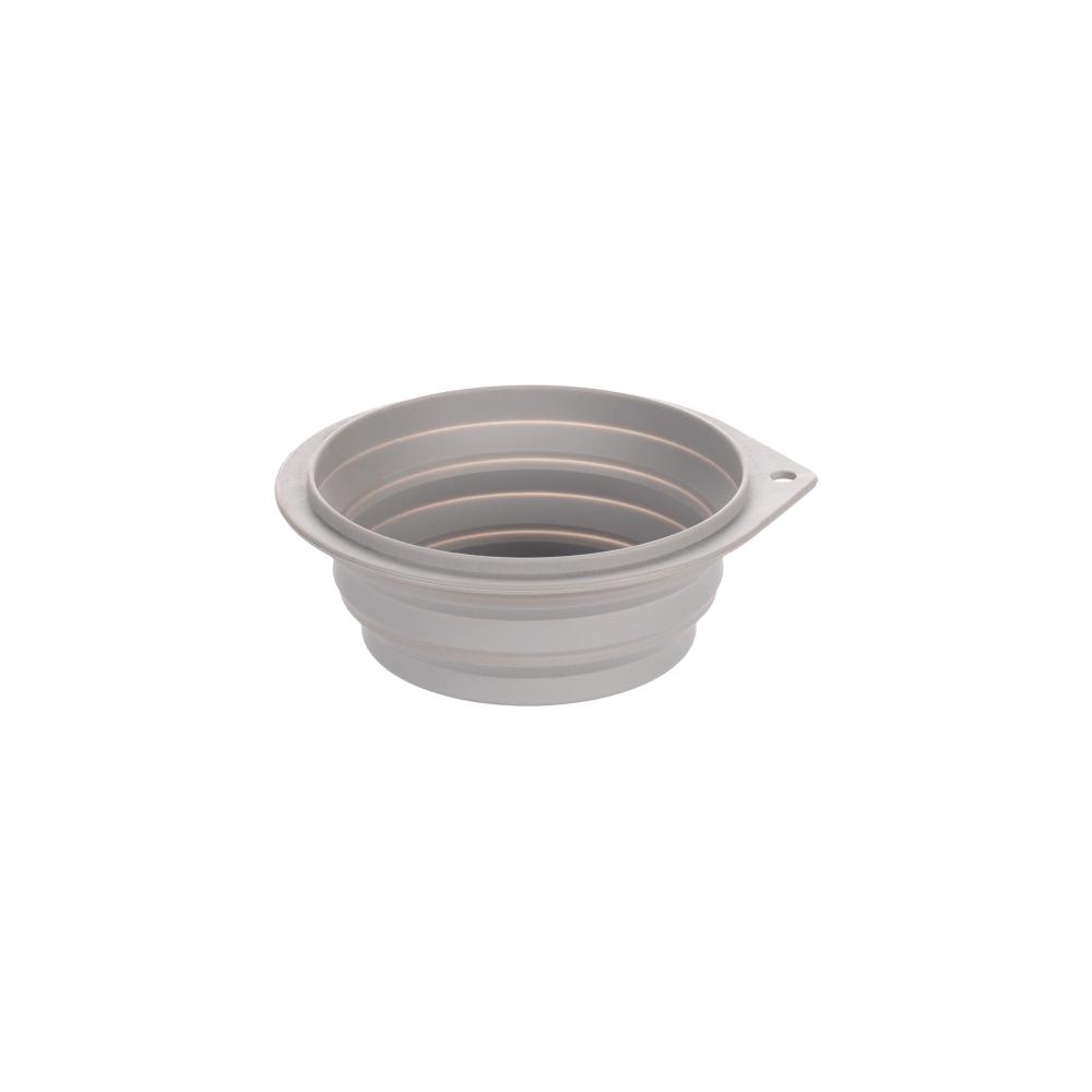 Flamingo Falda Grey Dog Travel Bowl 500ml