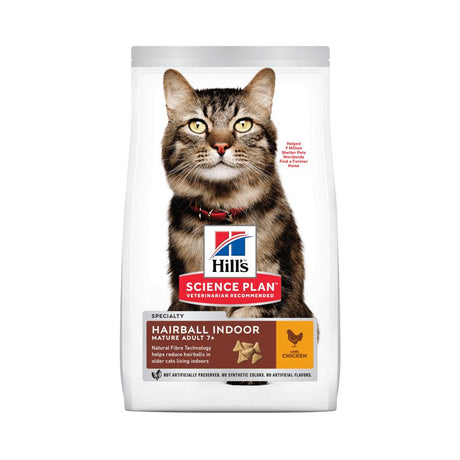 Hill's Science Plan Feline Hairball Indoor Adult Chicken Dry Cat Food