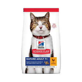 Hill's Science Plan Mature Adult Chicken Dry Cat Food - Petworld