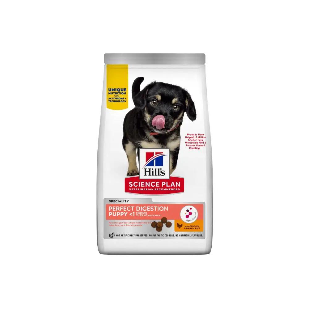 Hills science plan puppy medium chicken 12kg best sale