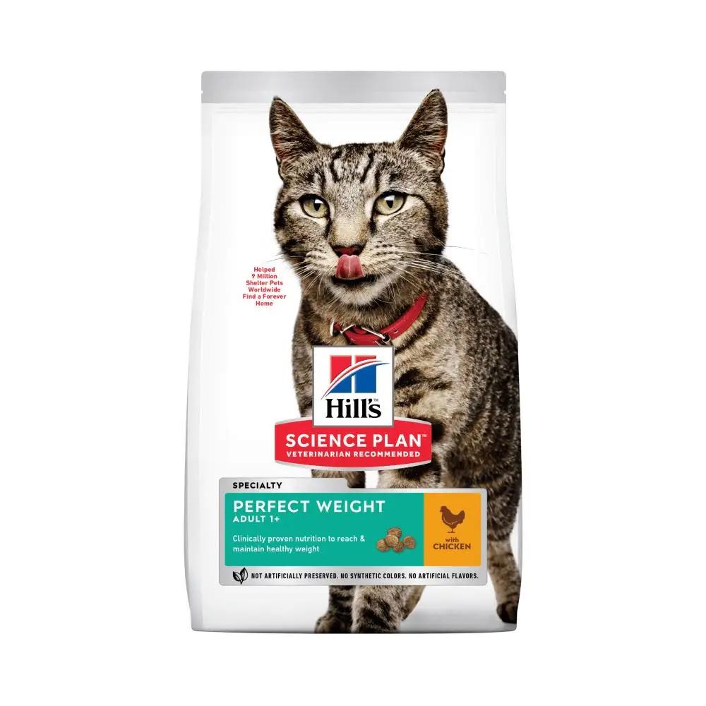 Hill's Science Plan Perfect Weight Chicken Dry Cat Food