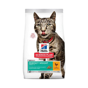 Hill's Science Plan Perfect Weight Chicken Dry Cat Food - Petworld