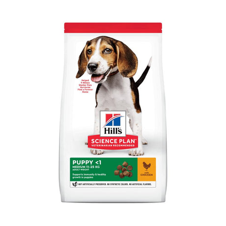 Hill's Science Plan Puppy Medium Chicken Dry Dog Food