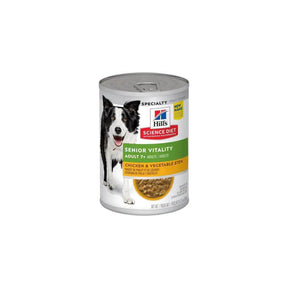 Hills Science Plan Senior Vitality Wet Chicken Vegetable Stew - Petworld
