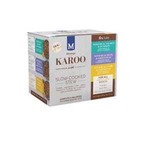 Montego Karoo Adult Wet Dog Food Multi Pack 6 x 227g - Petworld