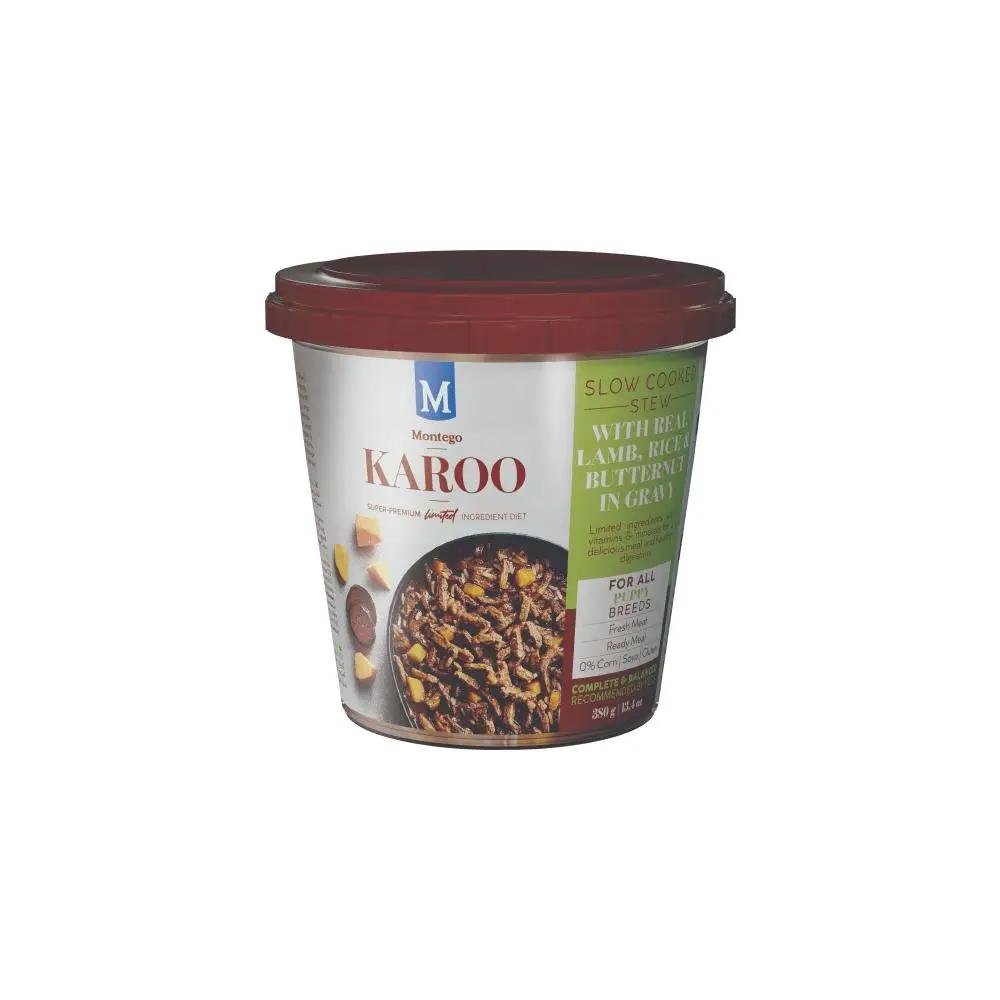 Montego Karoo Puppy Lamb Wet Dog Food 380g