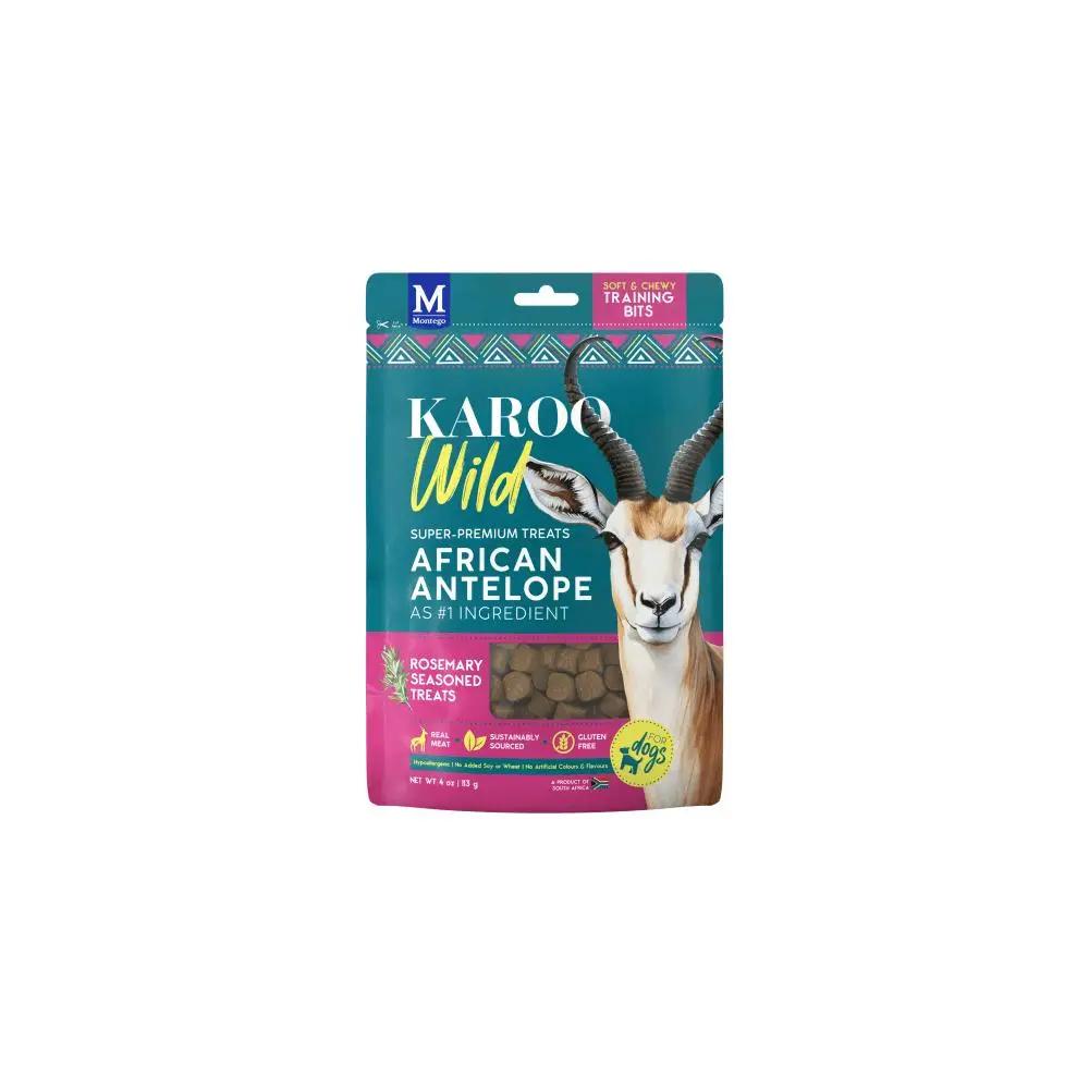 Montego Karoo Wild Training Bits Rosemary Dog Treats 113g