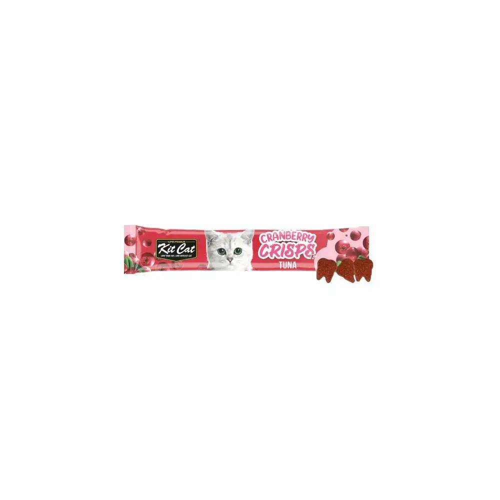 Kit Cat Cranberry Crisps Tuna Cat Treat 20g Singles