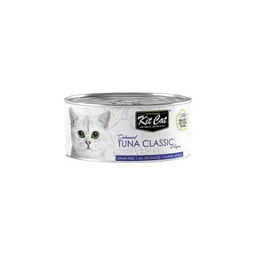 Kit Cat Deboned Tuna Classic Aspic Wet Cat Food 80g - Petworld