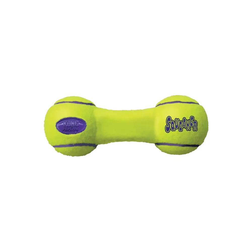 Kong Airdog Squeeker Dumbbell Medium Yellow