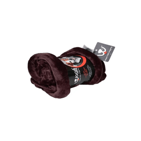 Petworld Mangolian Fleece Brown Dog Blanket (1m x 1.5m) - Petworld