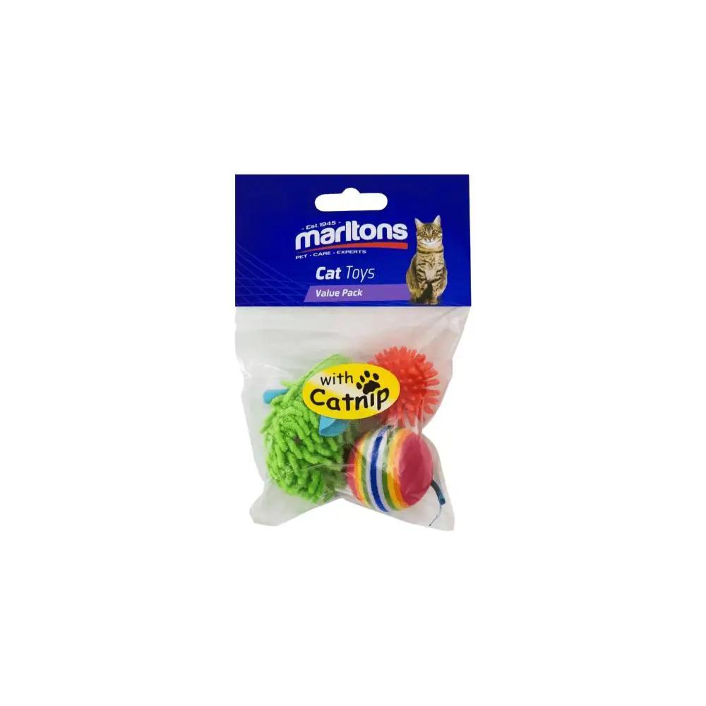 Marltons Value Pack Cat Toys Small