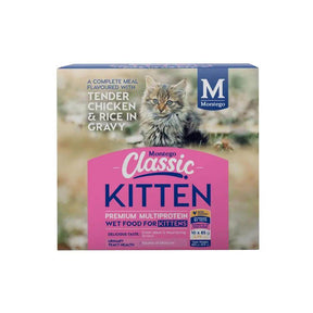 Montego Classic Kitten Chicken Wet Cat Food Multi Pack 85g - 10 Pack - Petworld