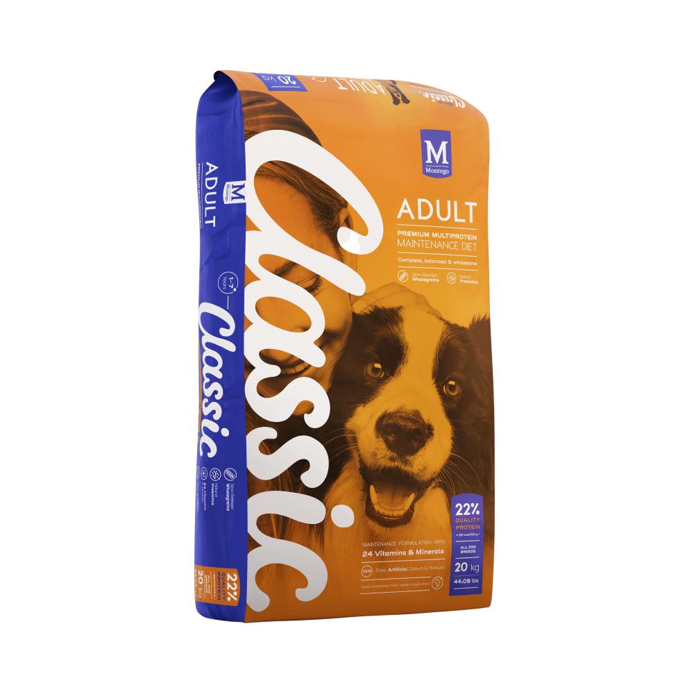 Classic Dog Sporttrainer Mix – 500 G Trockenfutter, Mit Rind, Lamm, Huhn & Lachs – Für Aktive Hunde
