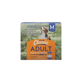 Montego Classic Adult Beef & Gravy Wet Dog Food Multi Pack 85g - Petworld