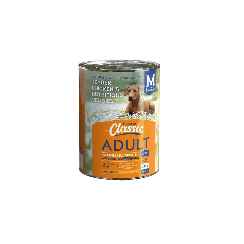 Montego Classic Adult Chicken & Veg Canned Wet Dog Food