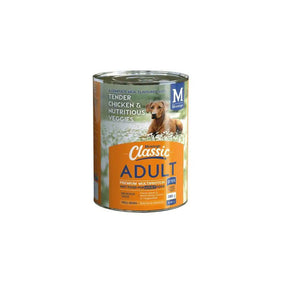 Montego Classic Adult Chicken & Veg Canned Wet Dog Food - Petworld
