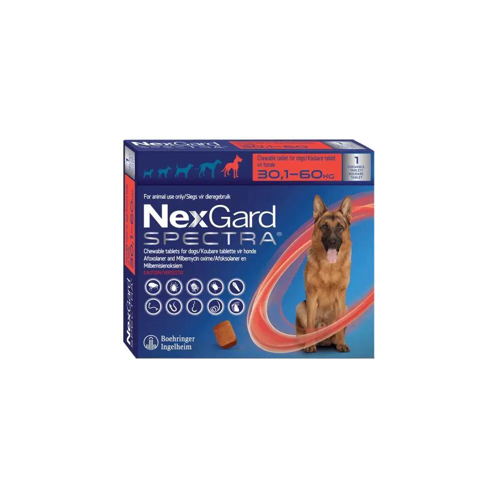 Nexgard Spectra XLarge Dogs 30kg to 60kg Single