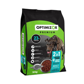 Optimizor Premium Adult 2In1 Gravy Coated - Petworld