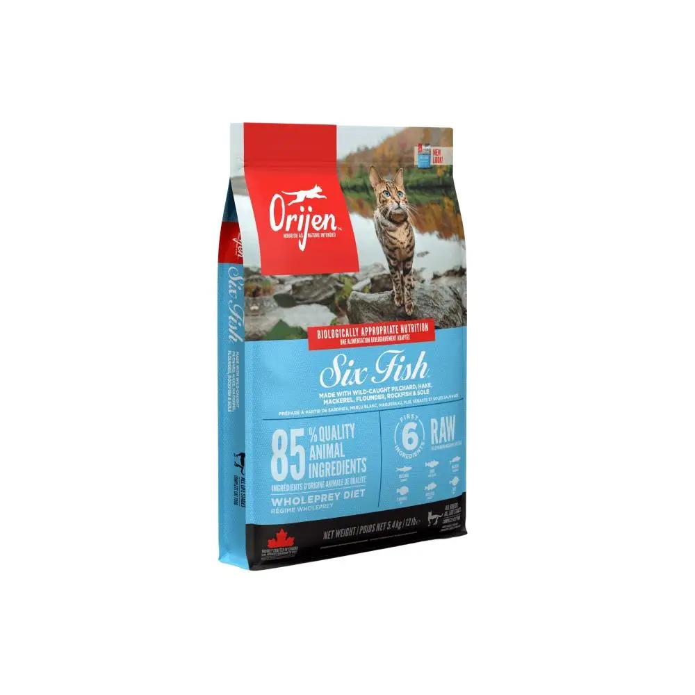 Orijen Six Fish Dry Cat Food 5.4kg