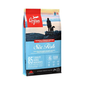 Orijen 6 Fish Dry Dog Food 11.4kg - Petworld