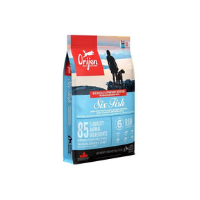 Orijen 6 Fish Dry Dog Food 6kg - Petworld