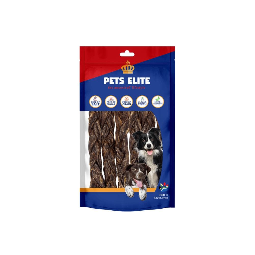 Pets Elite Beef Biltong Twist