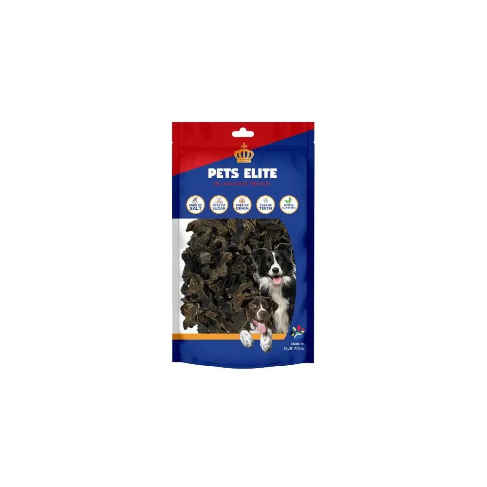 Pets Elite Ostrich Liver Biltong  Dog Treat