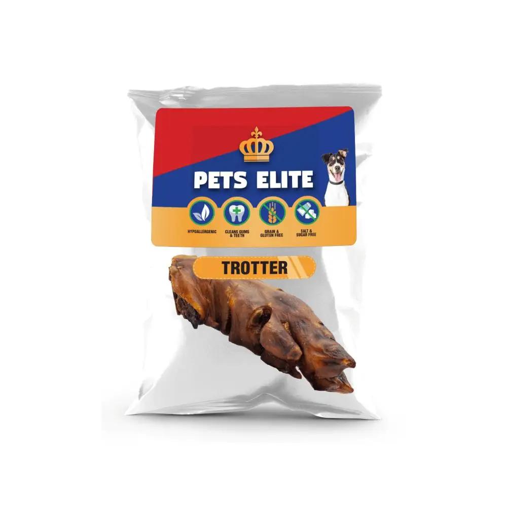 Pets Elite Smoked Trotter Hind Wrapped Dog Treat