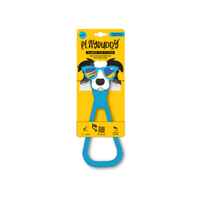 Playbuddy Tug and Toss Large Blue Dog Toy - Petworld