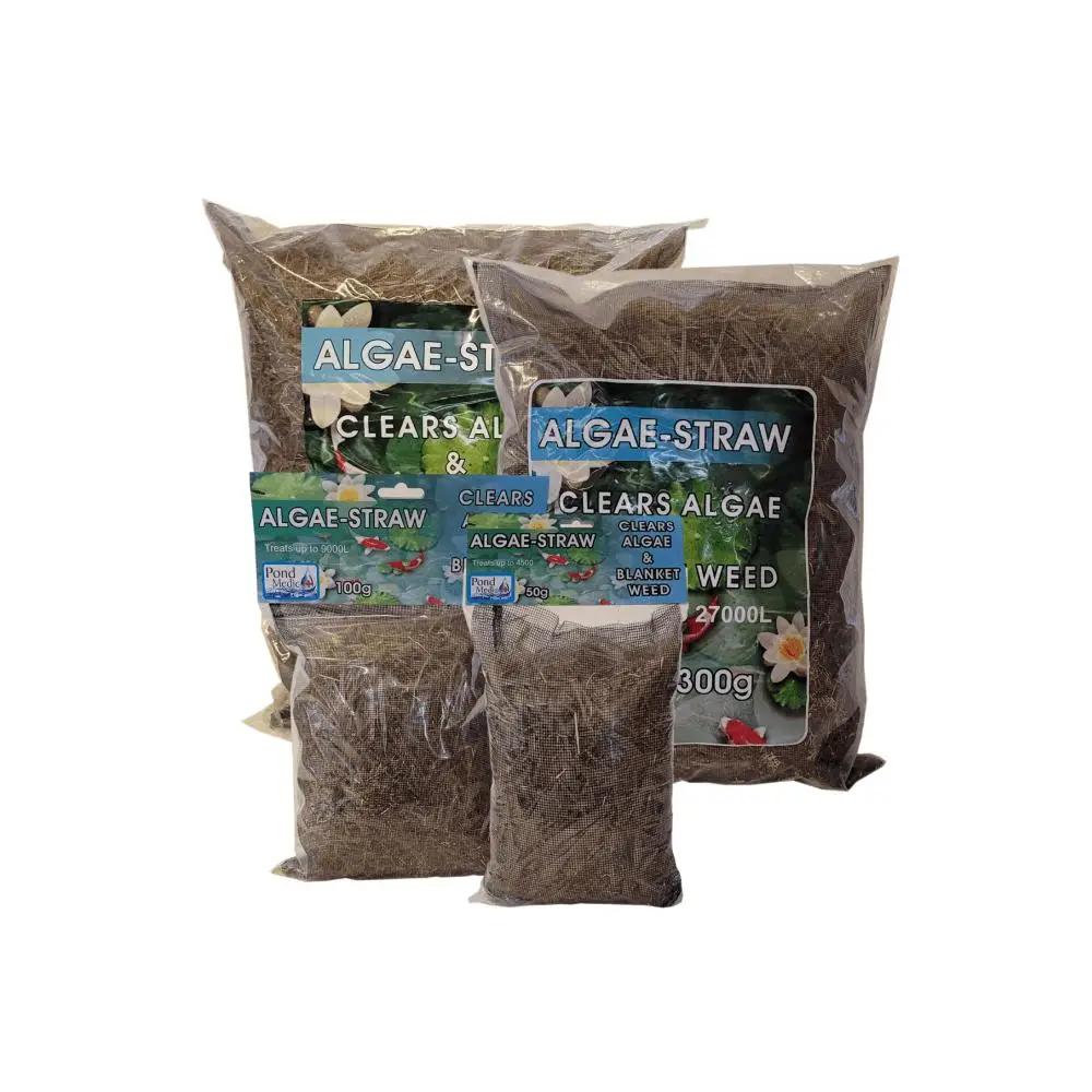 Pond Medic Algae Straw 100g Pond Fish Water Treatment 9000L