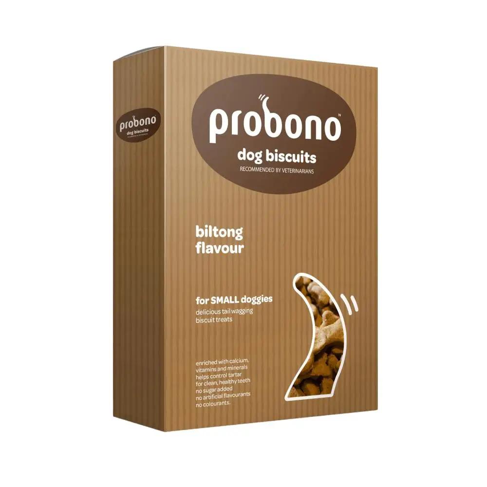 Probono For Small Dogs Biltong Flavour Biscuits 1kg