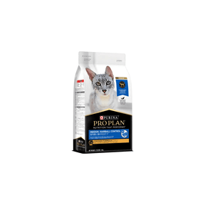 Purina Pro Plan Adult Indoor Hairball Control Chicken Dry Cat Food 1.5kg - Petworld