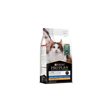 Purina Pro Plan Adult LIVECLEAR Indoor Hairball Control Chicken Dry Cat Food