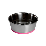 Rogz Slurp Stainless S Bowl Pink