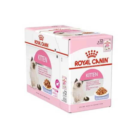 Royal Canin Feline Health Nutrition Kitten Instinctive Wet Cat Food 85g Pack of 12 - Petworld