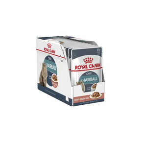 Royal Canin Feline Care Nutrition Hairball Care Wet Cat Food 85g Pack of 12 - Petworld