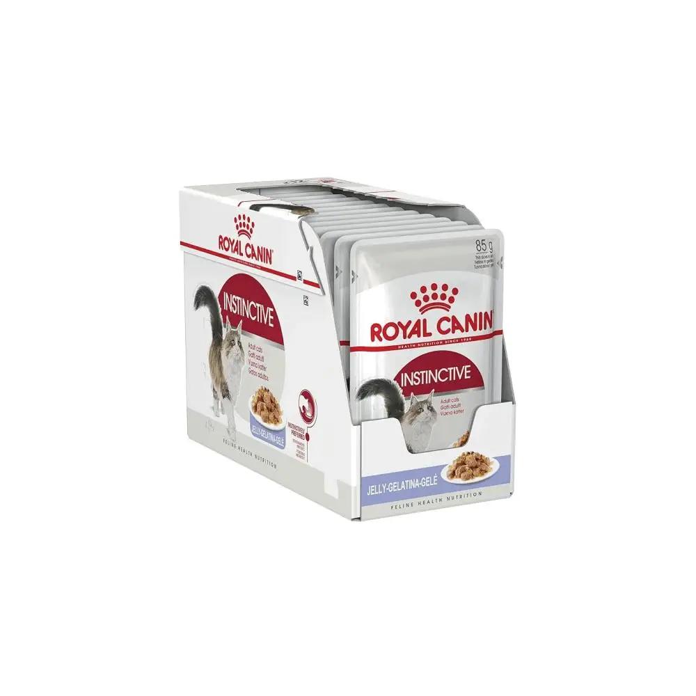 Royal Canin Feline Health Nutrition Instinctive in Jelly Wet Cat Food 85g Pack of 12