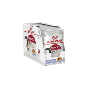 Royal Canin Feline Health Nutrition Instinctive in Jelly Wet Cat Food 85g Pack of 12 - Petworld