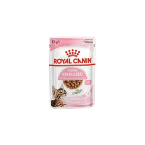 Royal Canin Feline Health Nutrition Sterilized Kitten in Gravy Wet Cat Food 85g - Petworld