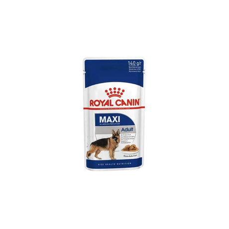 Royal Canin Size Health Nutrition Maxi Adult Wet Dog Food 140g Single Pouch - Petworld