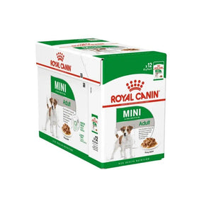 Royal Canin Size Health Nutrition Mini Adult Wet Dog Food 85g Pack of 12 - Petworld