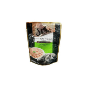 Sheba Adult Tuna Flavour in Jelly Wet Cat Food Pouch 70g - Petworld